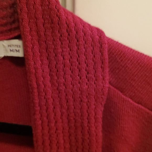 Wine-colored Cardigan Size M - Picture 3 of 3
